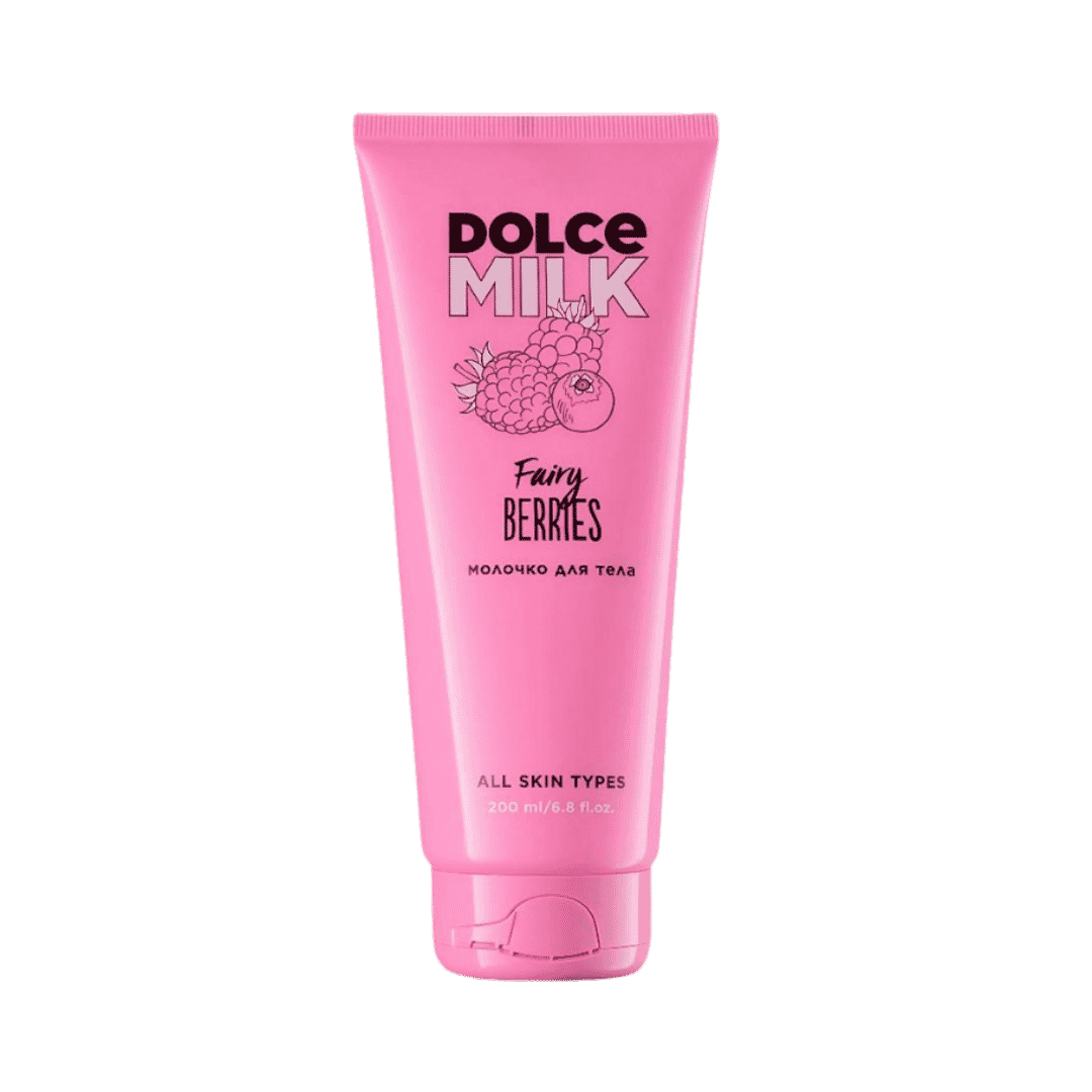 DOLCE MILK Fairy Berries All Skin Types - 200ml | دولتشي ميلك لوشن جسم بيري فيري - 200مل