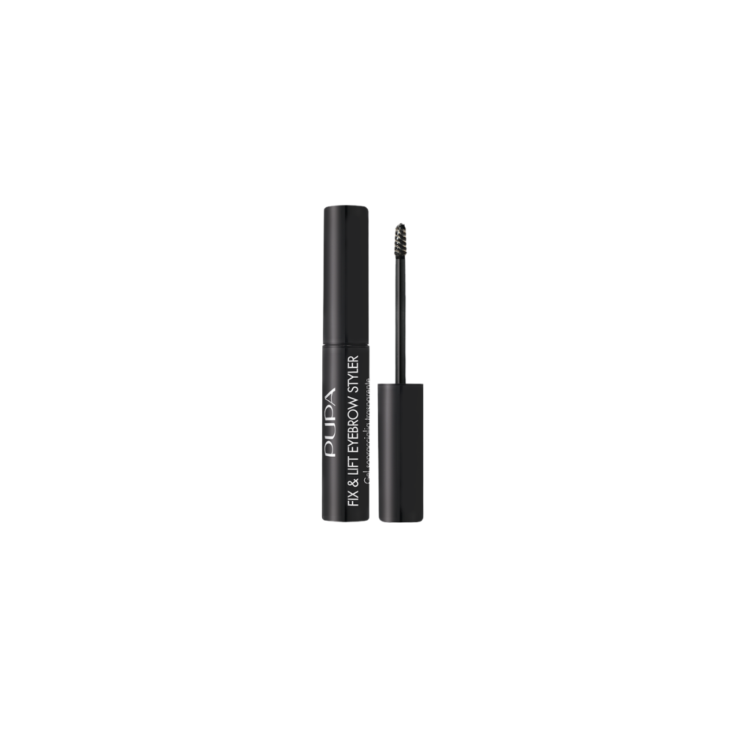 Pupa Fix & Lift Eyebrow Styler Transparent Eyebrow Gel - 3ml | بوبا جل الحواجب الشفاف - 3 مل