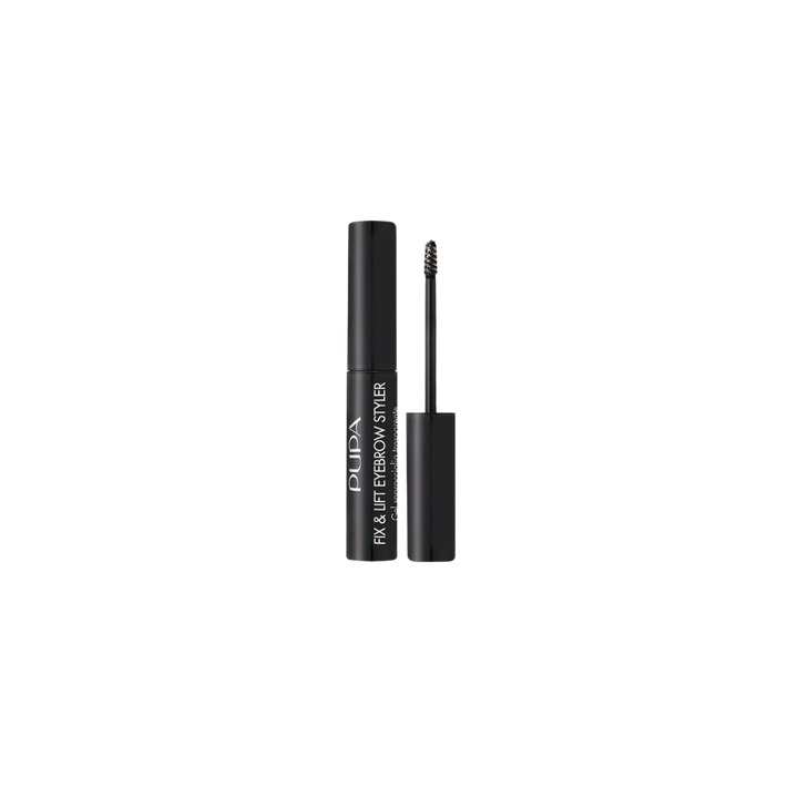 Pupa Fix & Lift Eyebrow Styler Transparent Eyebrow Gel - 3ml | بوبا جل الحواجب الشفاف - 3 مل
