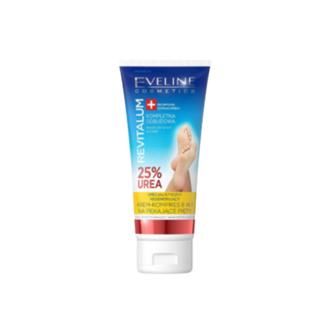 Eveline Revitalum Intensely Regenerating Urea 25% - 75ml | ايفيلين مرطب للاقدام يوريا 25% - 75 مل