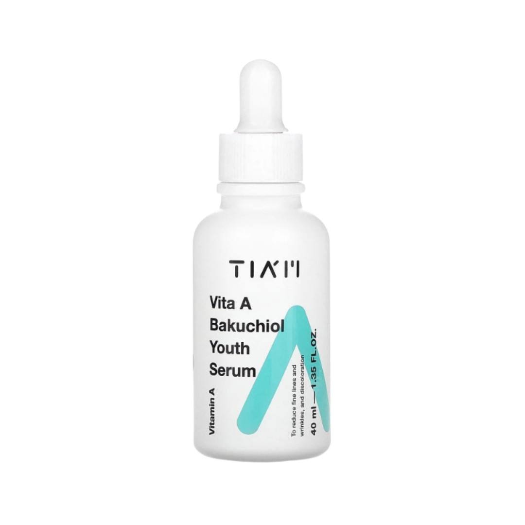 tiam Vita A Bakuchiol Youth Serum - 40ml | تيام سيروم فيتامين أ المضاد للتجاعيد - 40 مل