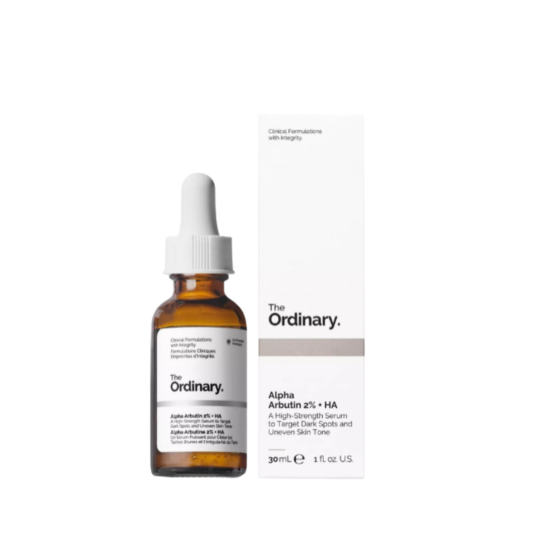 The Ordinary Alpha Arbutin 2% + HA Facial Correcting Serum  -30 ml| ذا أورديناري سيروم الفا اروبوتين +هيالورنيك اسيد -30 مل