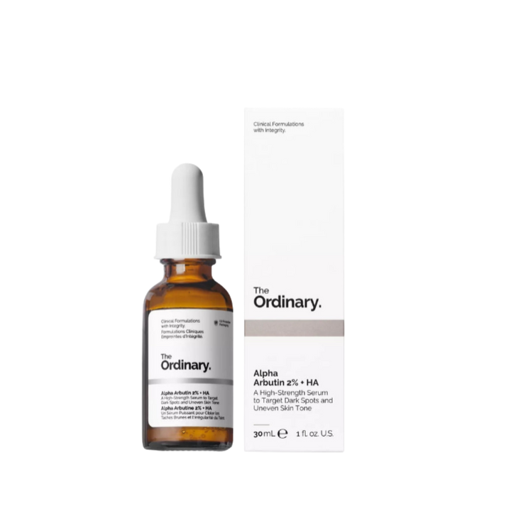 The Ordinary Alpha Arbutin 2% + HA Facial Correcting Serum  -30 ml| ذا أورديناري سيروم الفا اروبوتين +هيالورنيك اسيد -30 مل