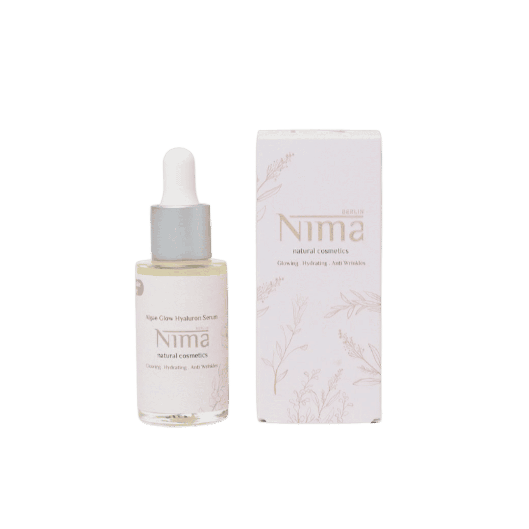Nima Berlin Natural Cosmatics Glowing Hadrating Anti Wirnkles - 30ml | نيما بيرلين سيروم تجميلي و علاجي مرطب و مضاد للتجاعيد - ٣٠ مل