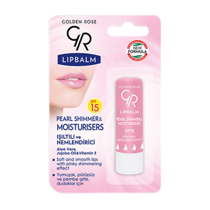 GOLDEN ROSE Lip Balm Spf15 - 4.5g | كولدن روز مرطب شفاه مع spf15 - 4.5 غرام