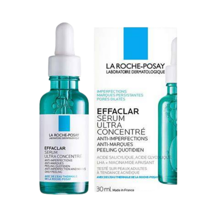 La Roche-Posay Effaclar Ultra Concentrated Serum - 30ml | لاروش بوزيه سيروم مركز بالاحماض - 30 مل