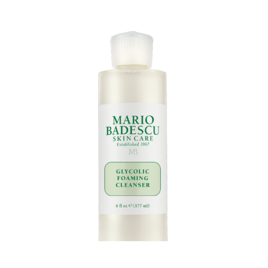 MARIO BADESCU Glycolic Foaming Cleanser - 177ml | ماريو باديسكو غسول رغوي بالجليكوليك اسيد - 177 مل