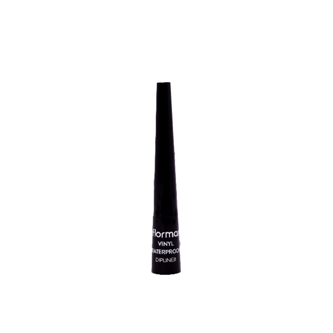 Flormar Vinyl Waterproof Dipliner - 2.5ml | فلورمار ايلاينر سائل ضد الماء - 2.5 مل