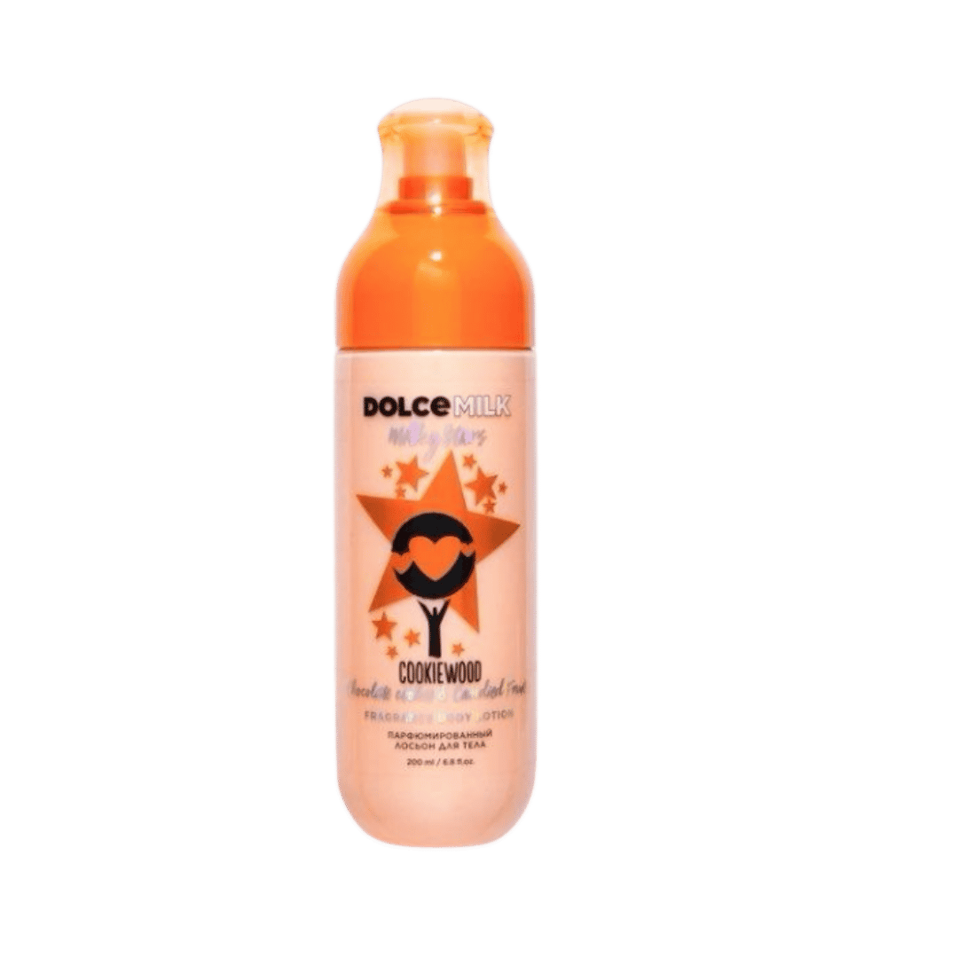 DOLCE MILK Milky Stars Cookiewood - 200ml | دولتشي ميلك لوشن جسم معطر - 200 مل