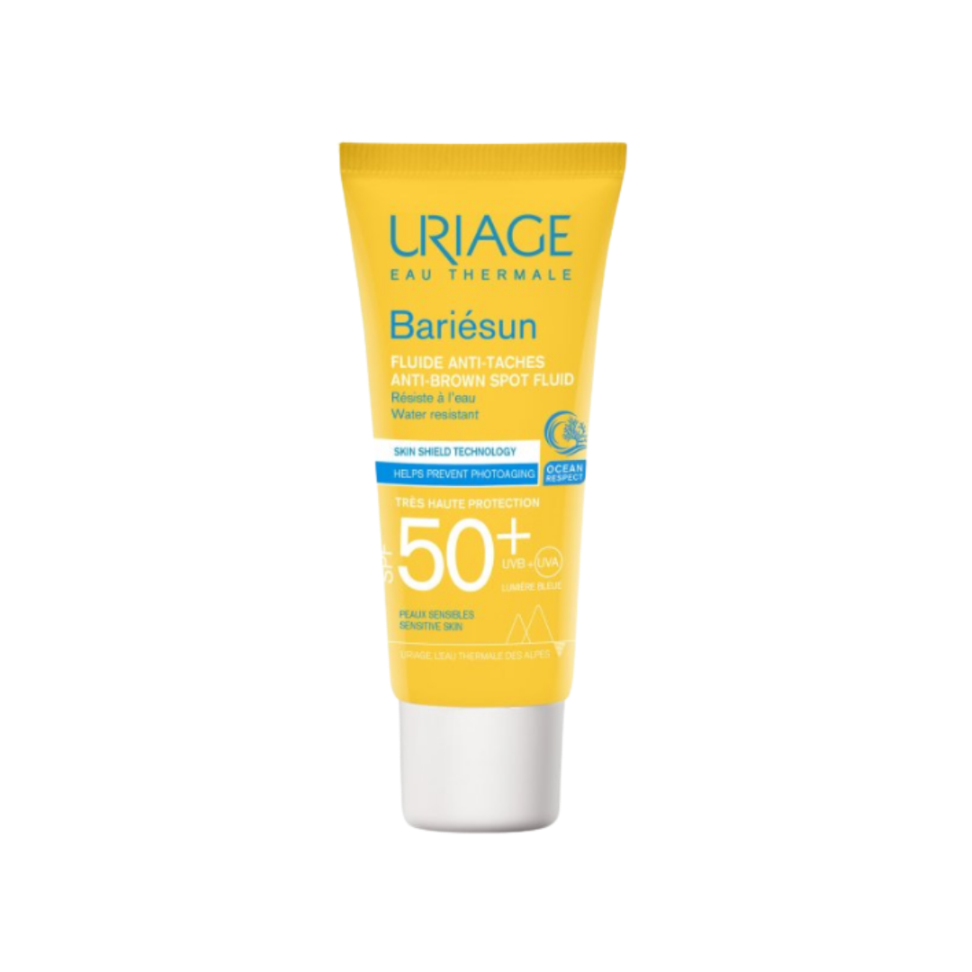 Uriage Bariésun Anti-Brown Spot Fluid Skin Shield Technology SPF50+ - 40ml | يورياج كريم واقي شمسي spf50+ - 40مل