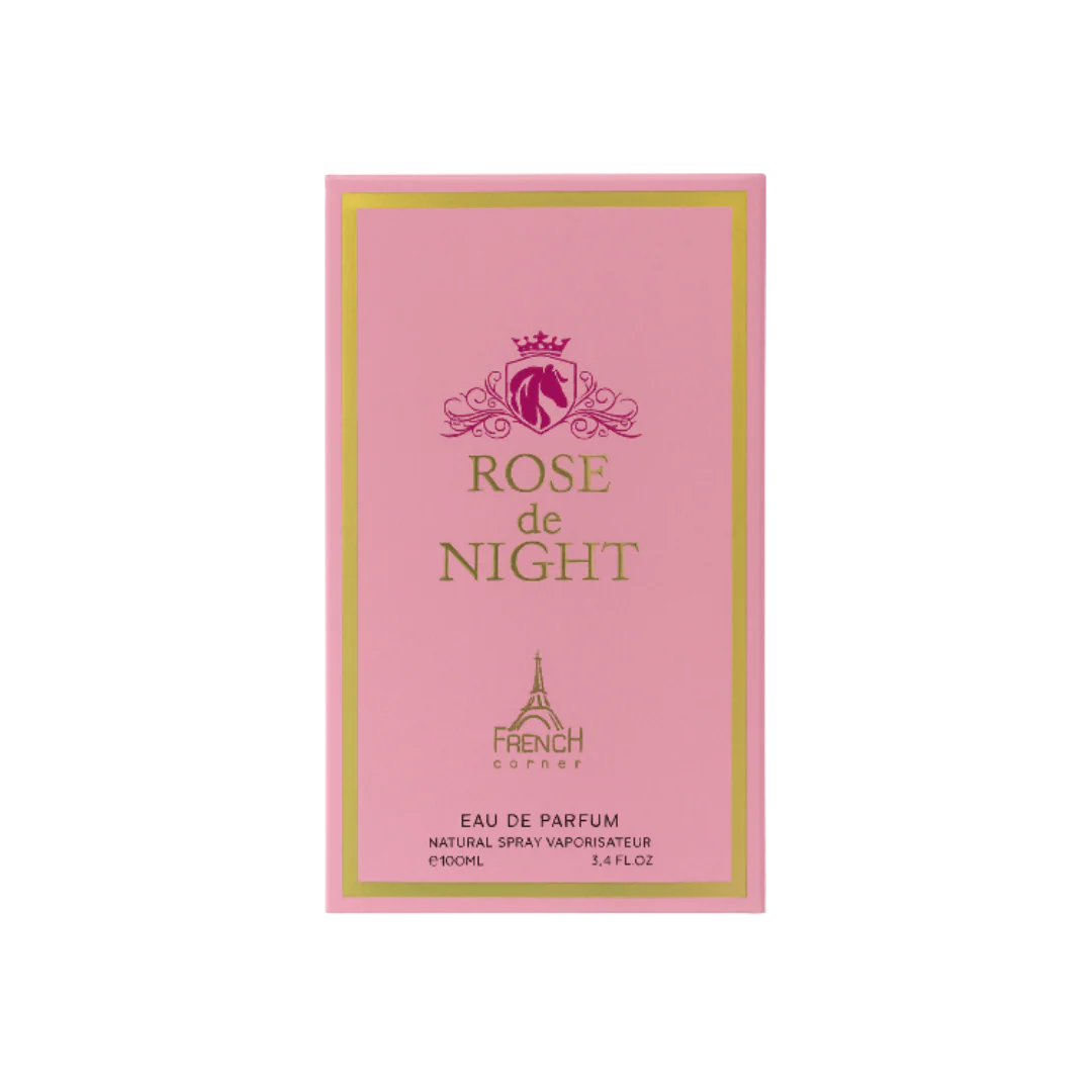 FRENCH corner ROSE de NIGHT EDP 100 ML |  عطر روز دي نايت  للنساء 100 مل