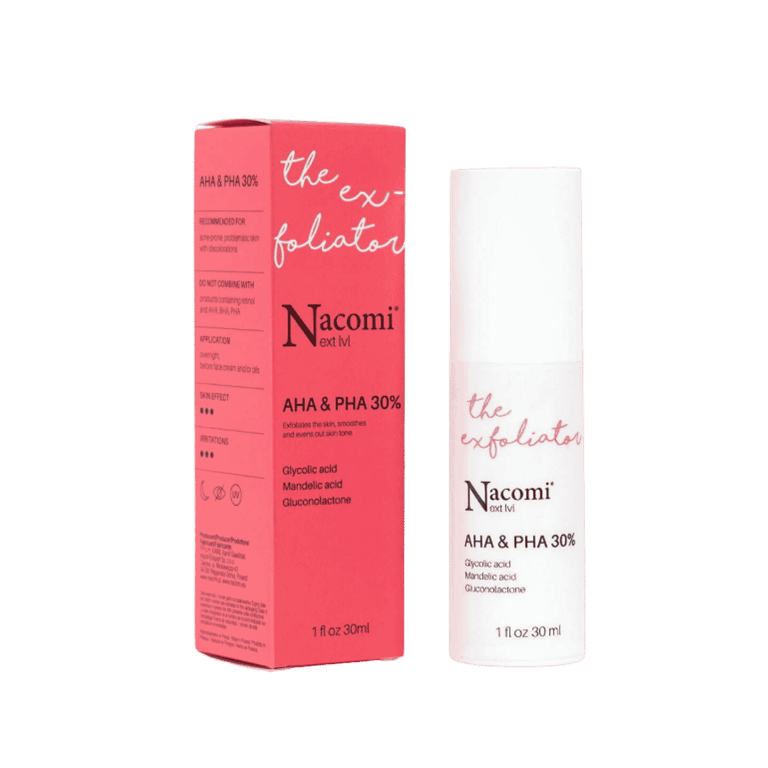 Nacomi AHA & PHA 30% - 30ml | ناكومي مقشر كيميائي AHA و PHA 30% - 30 مل