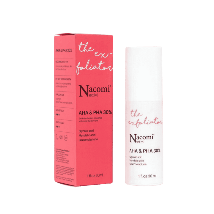 Nacomi AHA & PHA 30% - 30ml | ناكومي مقشر كيميائي AHA و PHA 30% - 30 مل