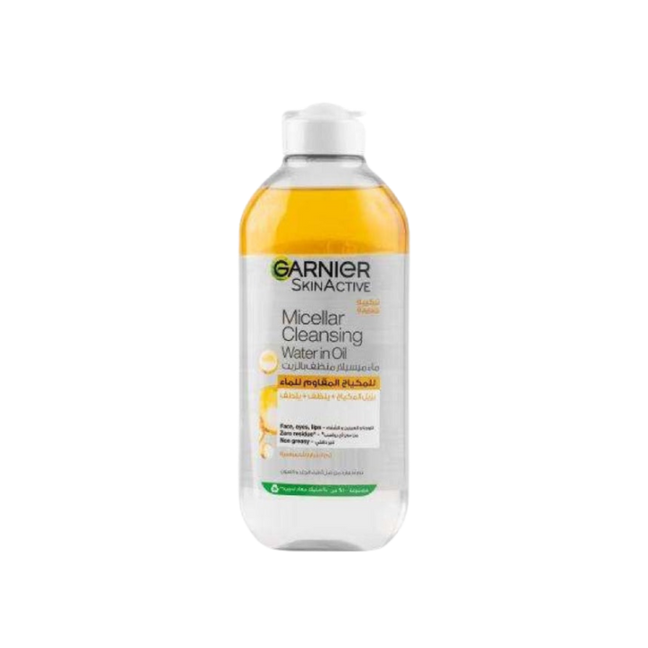 Garnier Micellar Cleansing Water In Oil - 400ml  | غارنييه مزيل مكياج ماء ميسيلار زيت في ماء - 400 مل