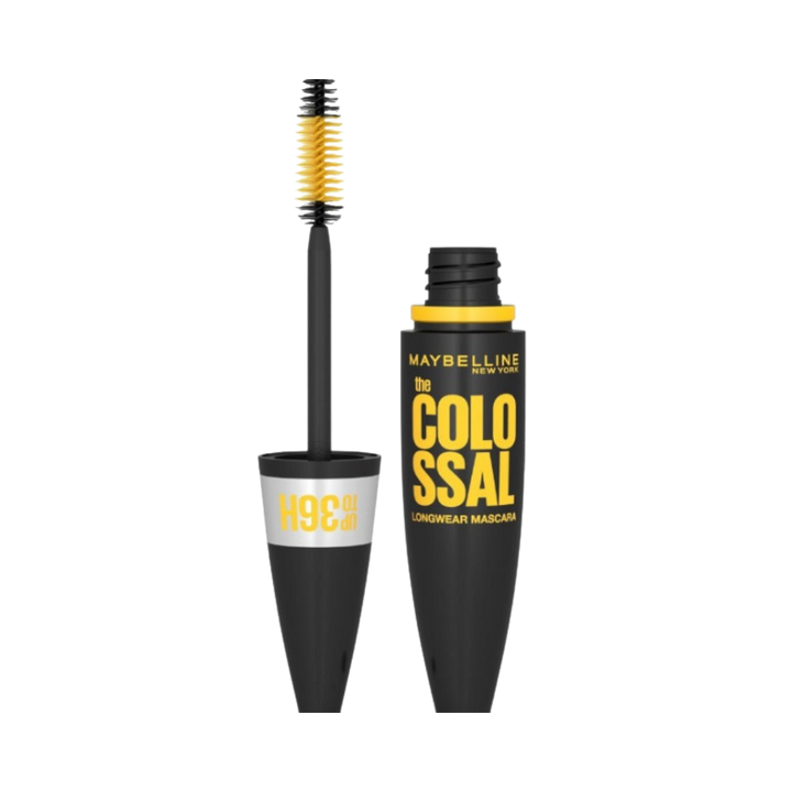 MAYBELLINE COLOSSAL MASCARA BLACK WATERPROOF - 10ml | ميبيلين ماسكرا لون اسود مقاومة للماء - 10 مل