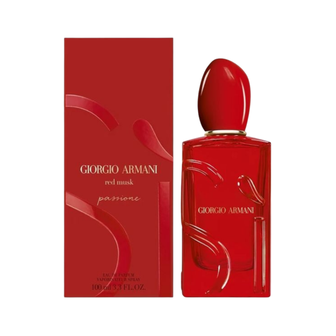 Giorgio Armani SI PASSIONE RED MUSK 100ML | عطر جورجيو ارماني  سي باشن رد مسك للنساء 100 مل