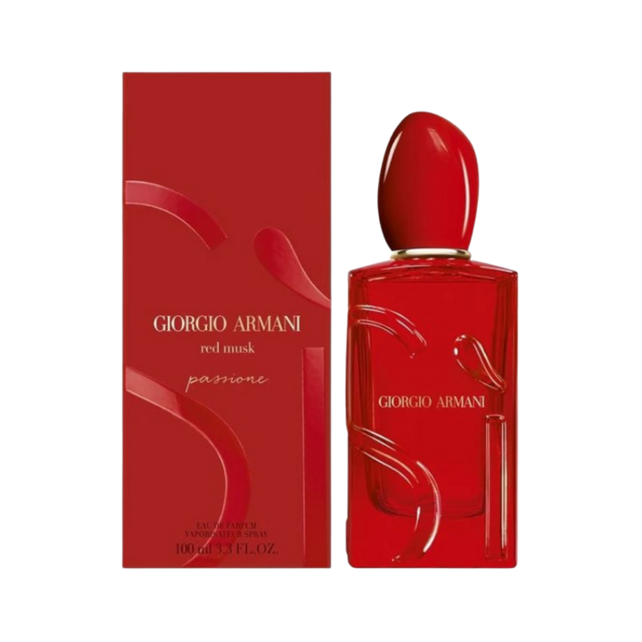 Giorgio Armani SI PASSIONE RED MUSK 100ML | عطر جورجيو ارماني  سي باشن رد مسك للنساء 100 مل