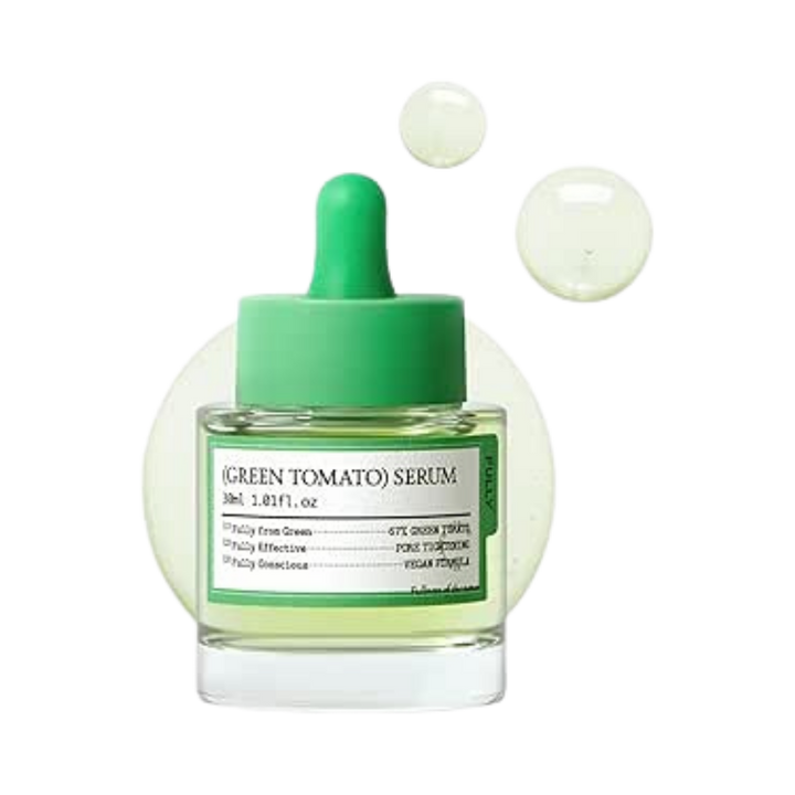 FULLY Green Tomato Serum - 30ml | فولي سيروم مستخلص الطماطم الخضراء - ٣٠ مل