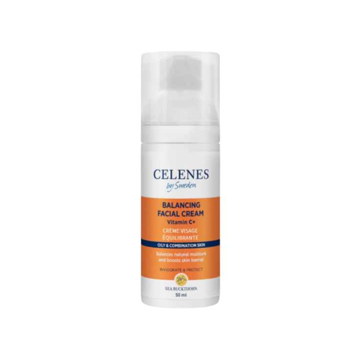 Celenes by Sweden Balancing Facial Cream Vitamin C - 50ml | سيلينس مرطب فيتامين سي - 50 مل