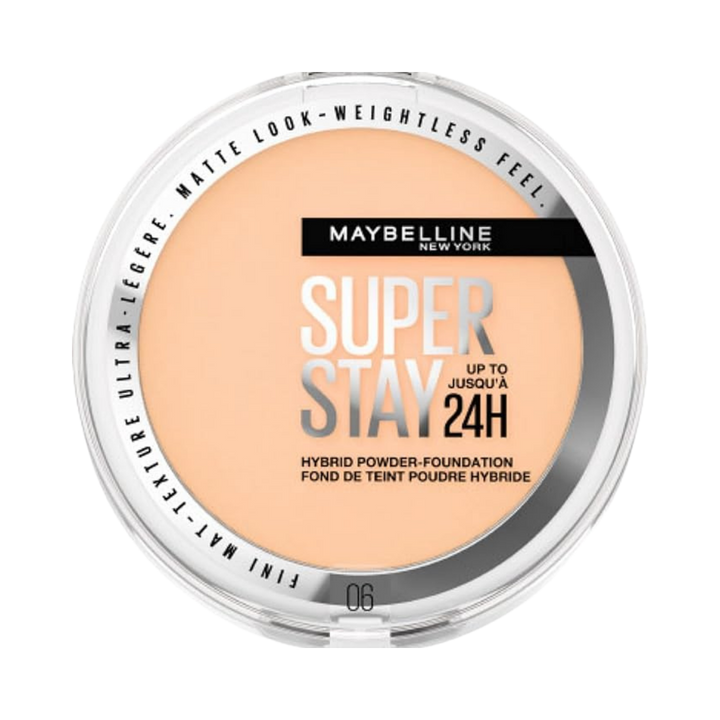 Maybelline Super Stay 24H Hybrid Powder Foundation - 9g | ميبيلين بودرة أساس مضغوطة سوبر - 9 غرام