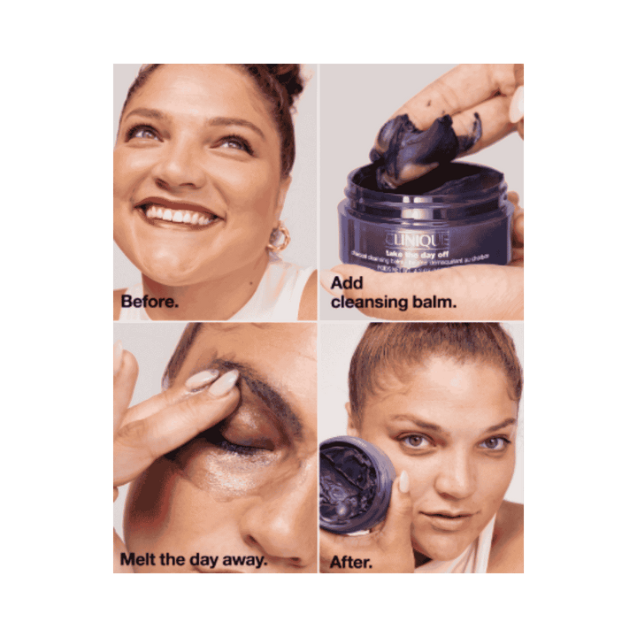 Clinique Take The Day Off Charcoal Cleansing Balm - 125ml | كلينيك بالم تنظيف الوجه بالفحم - 125مل