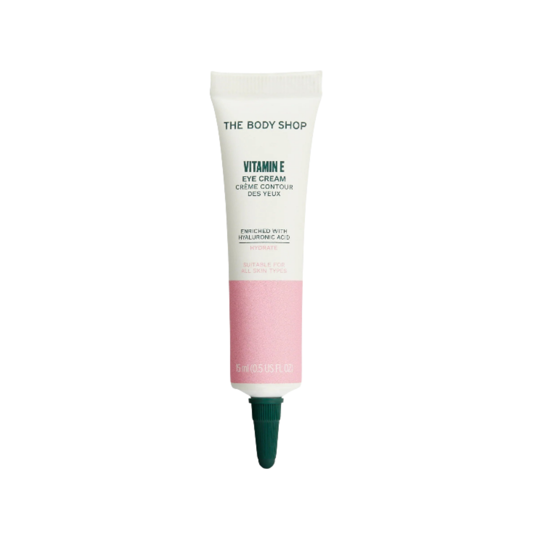The Body Shop Vitamin E Eye Cream Hydrate - 15ml | ذا بودي شوب كريم العين المرطب بفيتامين اي - 15 مل