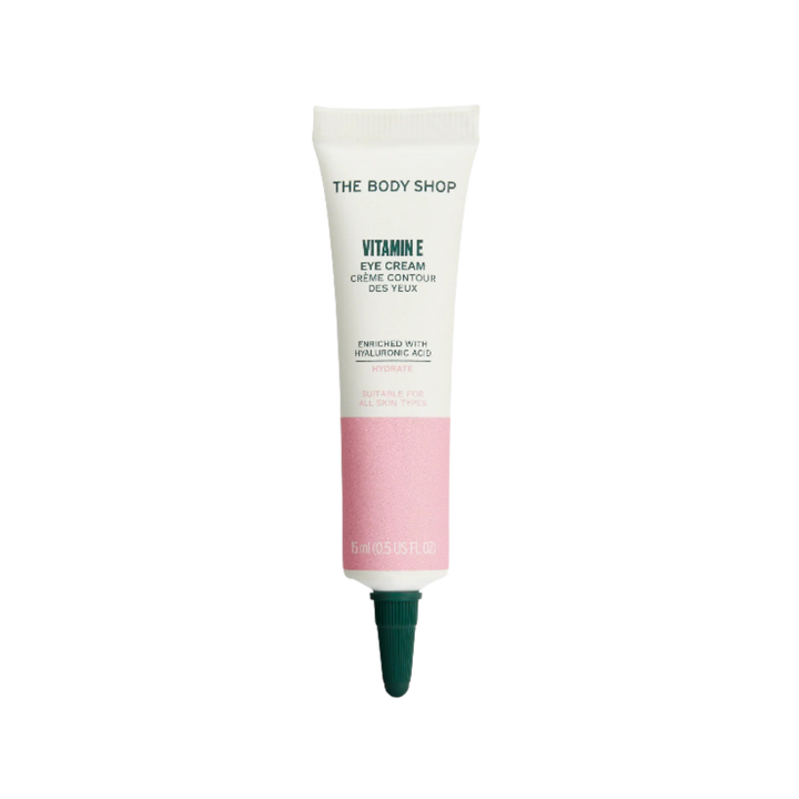 The Body Shop Vitamin E Eye Cream Hydrate - 15ml | ذا بودي شوب كريم العين المرطب بفيتامين اي - 15 مل