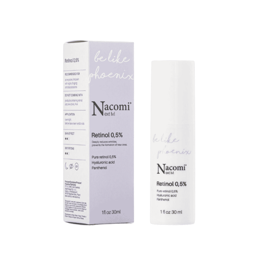 Nacomi Retinol 0.5% - 30ml | ناكومي سيروم الريتينول 0.5% - 30 مل