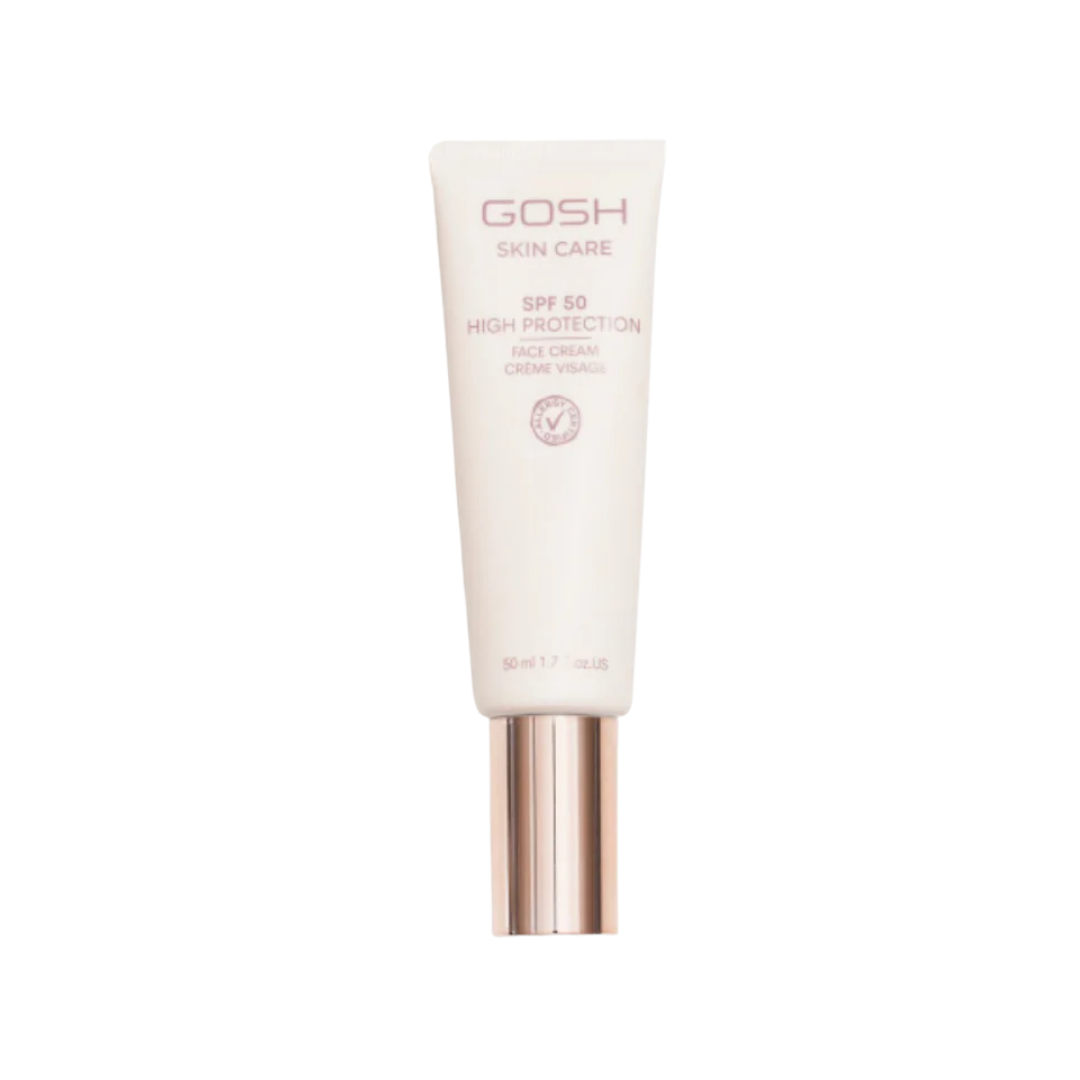 Gosh Skin Care SPF50 High Protection - 50ml | جوش واقي شمس للعناية بالبشرة بعامل حماية SPF50 – حماية عالية – 50 مل
