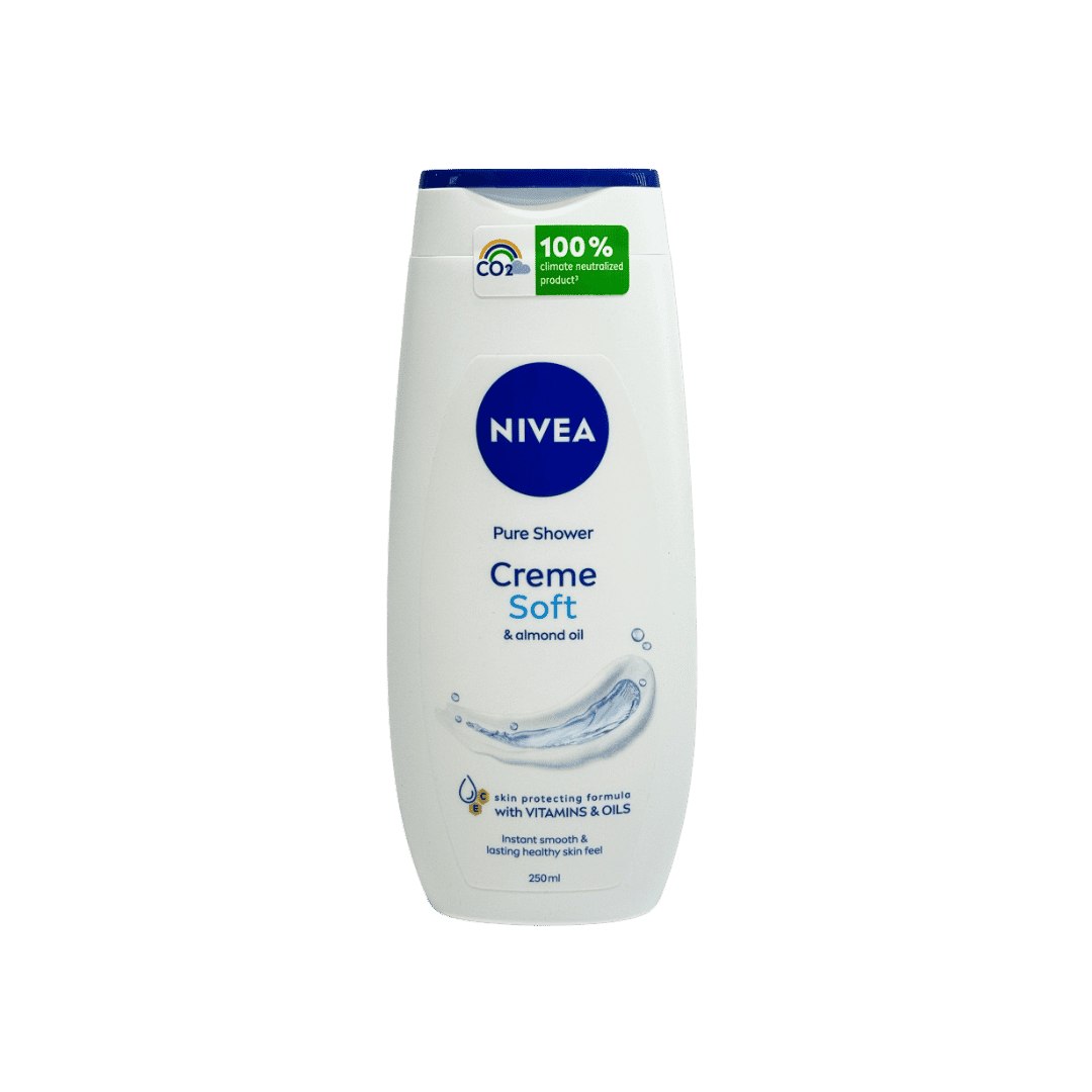 NIVEA Pure Shower Creme Soft - 250 ml| نيفيا كريم الاستحمام -250 مل