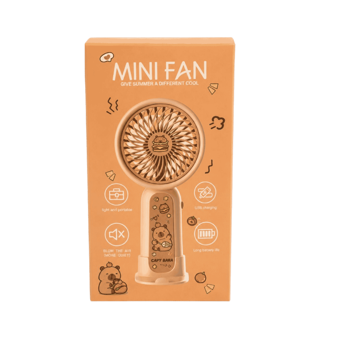 WONDER FAN Mini Fan Give Summer A Different Cool | وندر فان مروحة صغيرة محمولة بتصميم صيفي