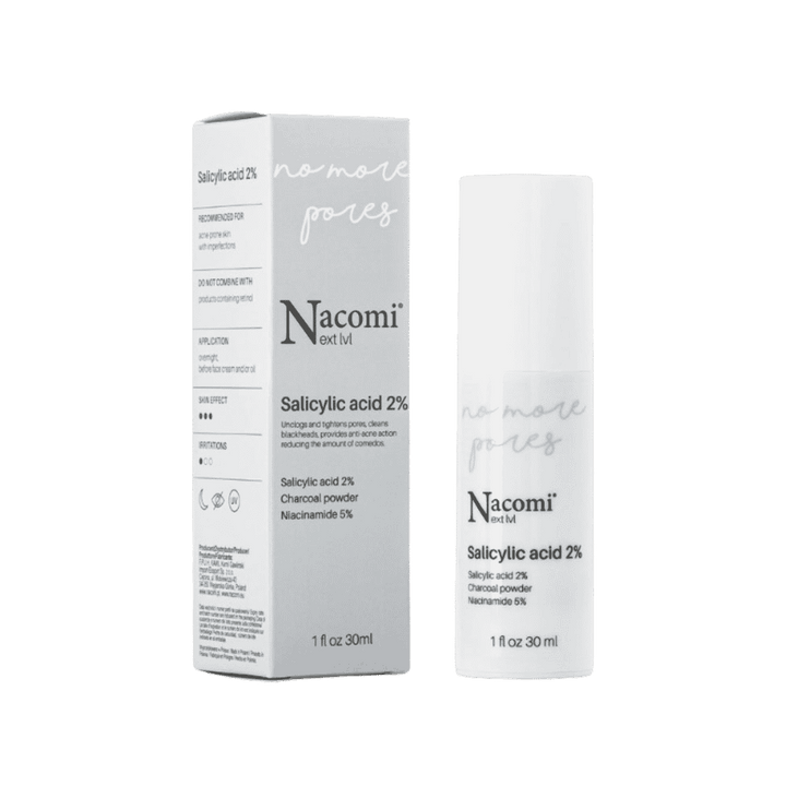 Nacomi Salicylic Acid 2% - 30ml | ناكومي سيروم ساليسيليك اسيد 2% لعلاج المسامات الواسعة - 30 مل