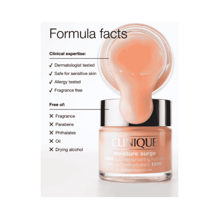 Clinique Moisture Surge 100H Auto-Replenishing Hydrator - 125ml | كلينيك مرطب للبشرة - 125مل