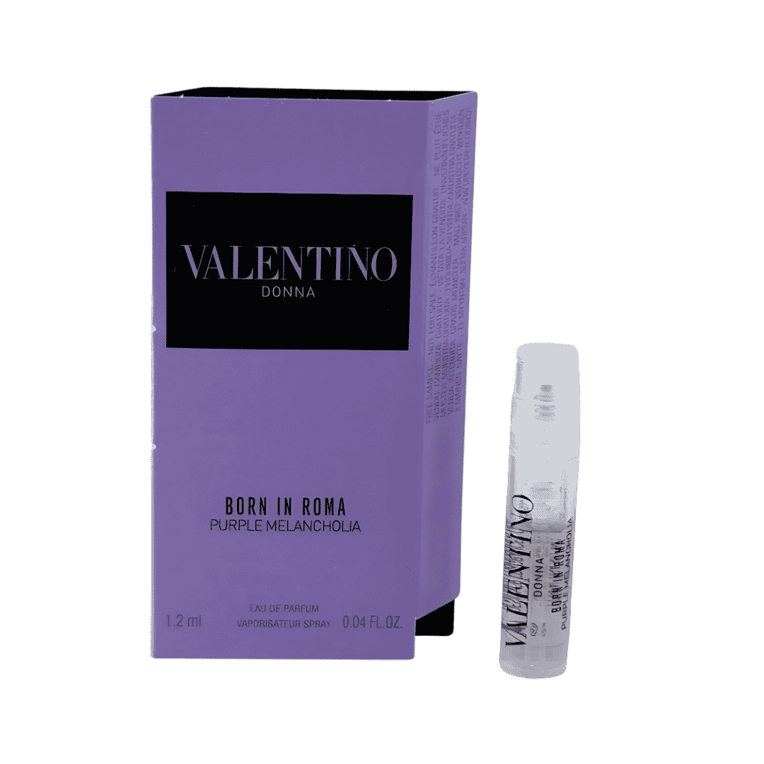 VALENTINO Donna Purple Melancholia - 1  ml | فالنتينو عينة  دونا بورن ان روما بربل - 1مل