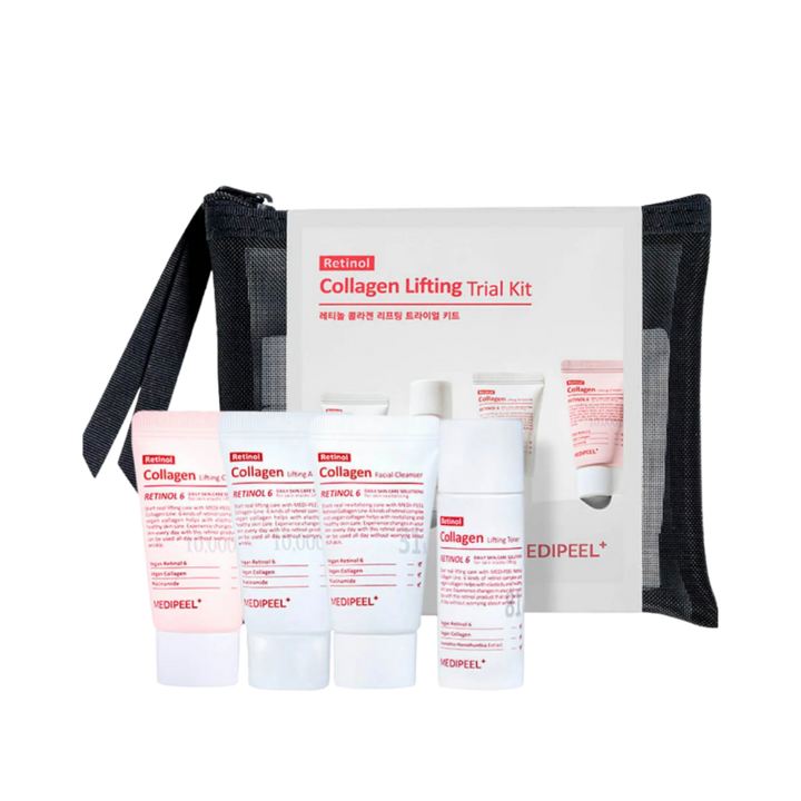MEDIPEEL Retinol Collagen Lifting Trial Kit -15g | ميديبيل مجموعة العناية بالبشرة بالريتنول والكولاجين - 15 غ
