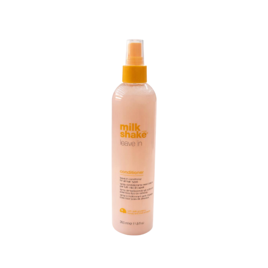 Milk Shake Leave-in Conditioner Spray For All Hair Types - 350ml  |ميلك شيك بخاخ بلسم ليف إن لجميع أنواع الشعر - 350 مل