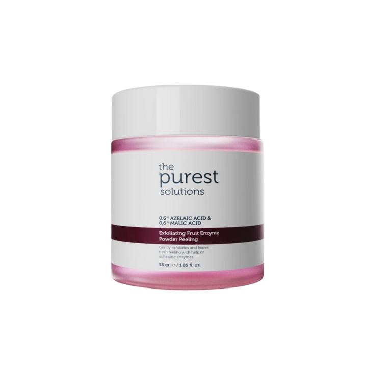 The Purest Solutions Exfoliating Fruit Enzyme Powder Peeling - 55g | ذا بيورست مقشر أحماض الفواكه - 55 غرام
