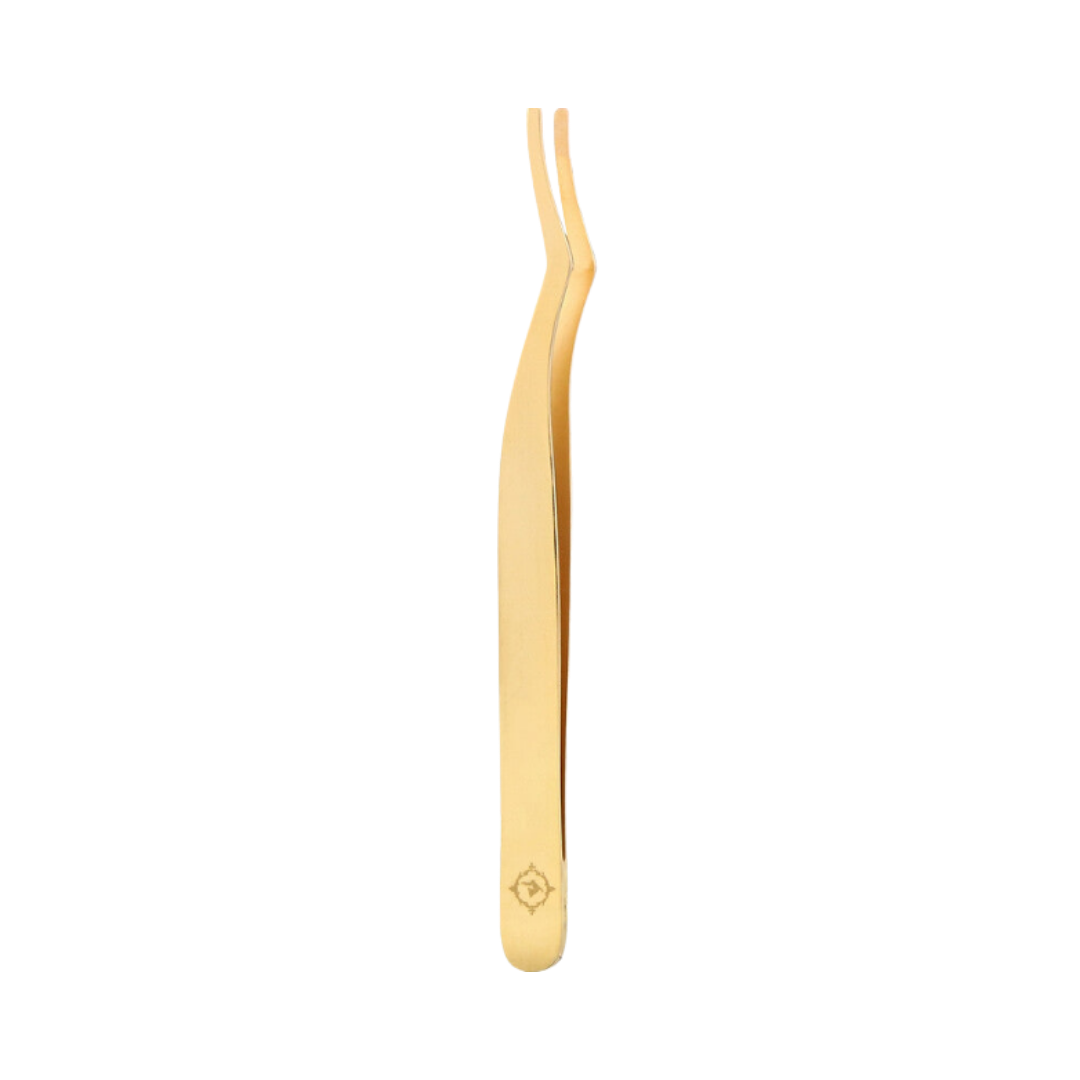 Pinky Goat Gold Lash Applicator | بينكي جوت ملقط لتثبيت الرموش