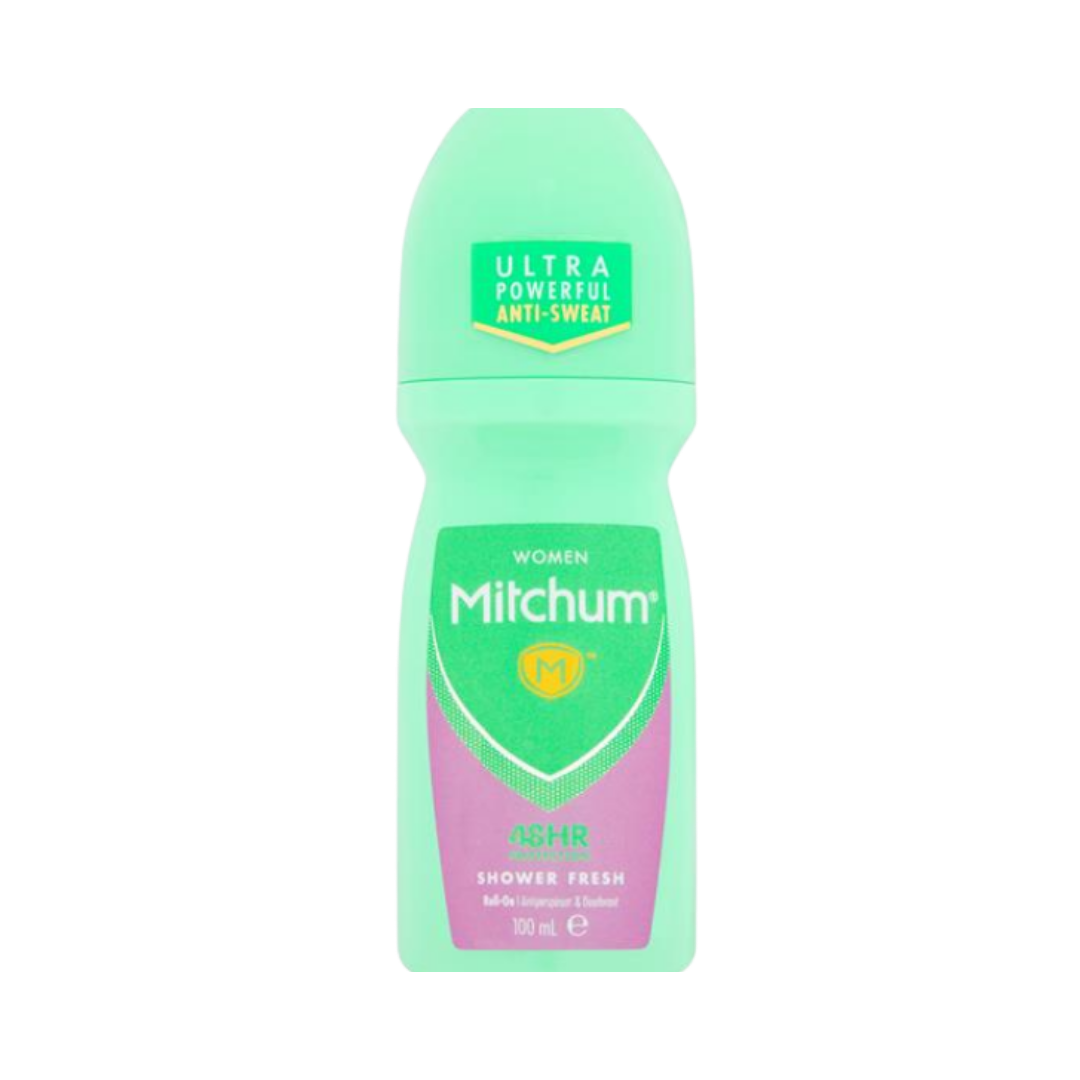 Mitchum Shower Fresh Air Roll On Triple Odor Defense - 100ml | ميتشوم مزيل تعرق رول - 100 مل