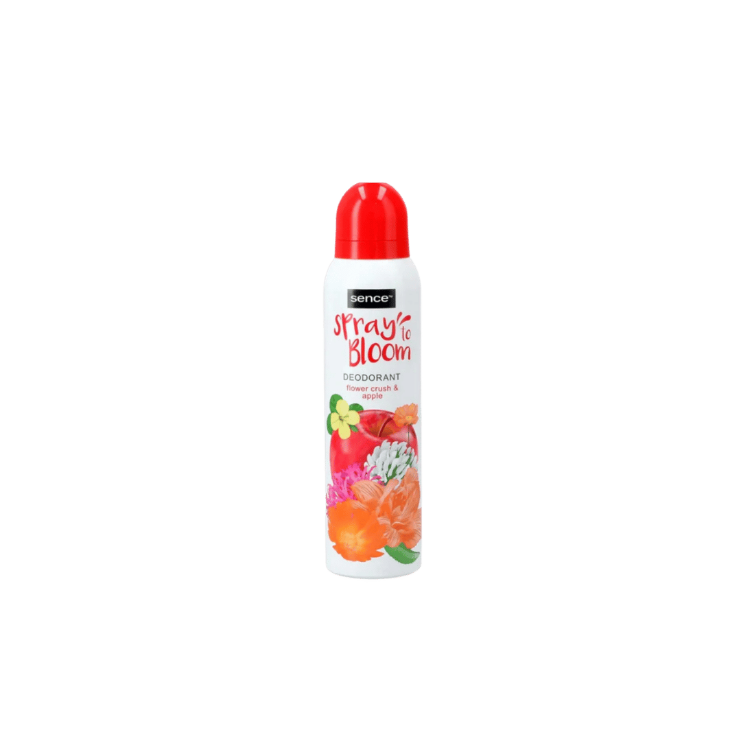 Sence Beauty Body-X Deodorant Women Spray To Bloom - 150ml | سينس بيوتي سبراي مزيل تعرق للنساء - 150 مل