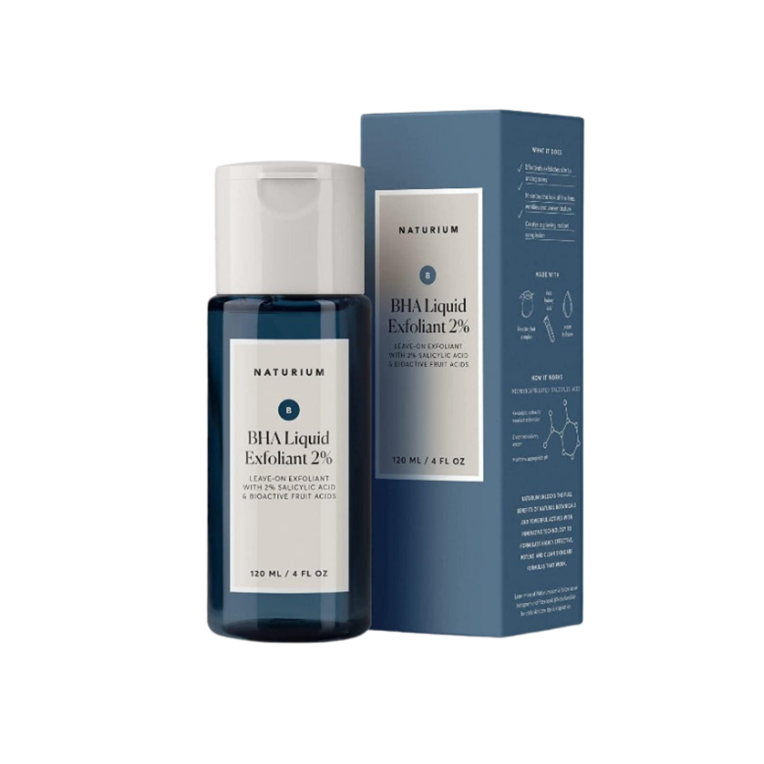 NATURIUM BHA Liquid Exfoliant 2% - 120ml | ناتشوريم تونر مقشر بال bha 2% - 120 مل
