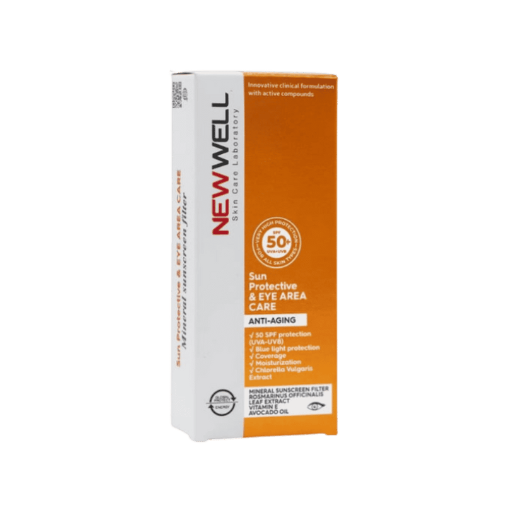NEW WELL Sun Protective & Eye Area Care - 3g | نيو ويل كونسيلر ومرطب وواقي لتحت العين - 3 غرام