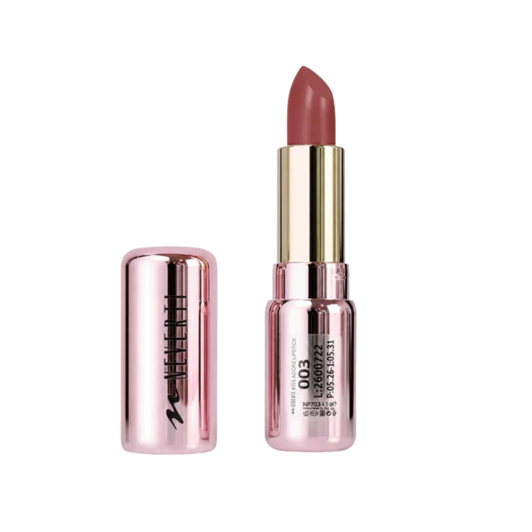 Neverti Kiss Adore Shiny Lipstick - 4.5g | نيفرتي أحمر شفاه - 4.5غ