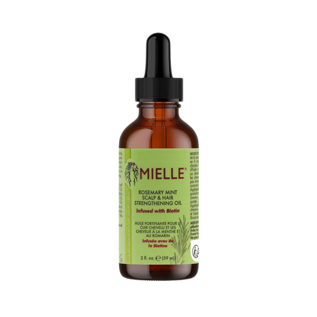 Mielle Rosemary Mint Scalp & Hair Strengthening Oil - 59ml | زيت الروزميري المقوي لفروة الرأس و الشعر - 59 مل