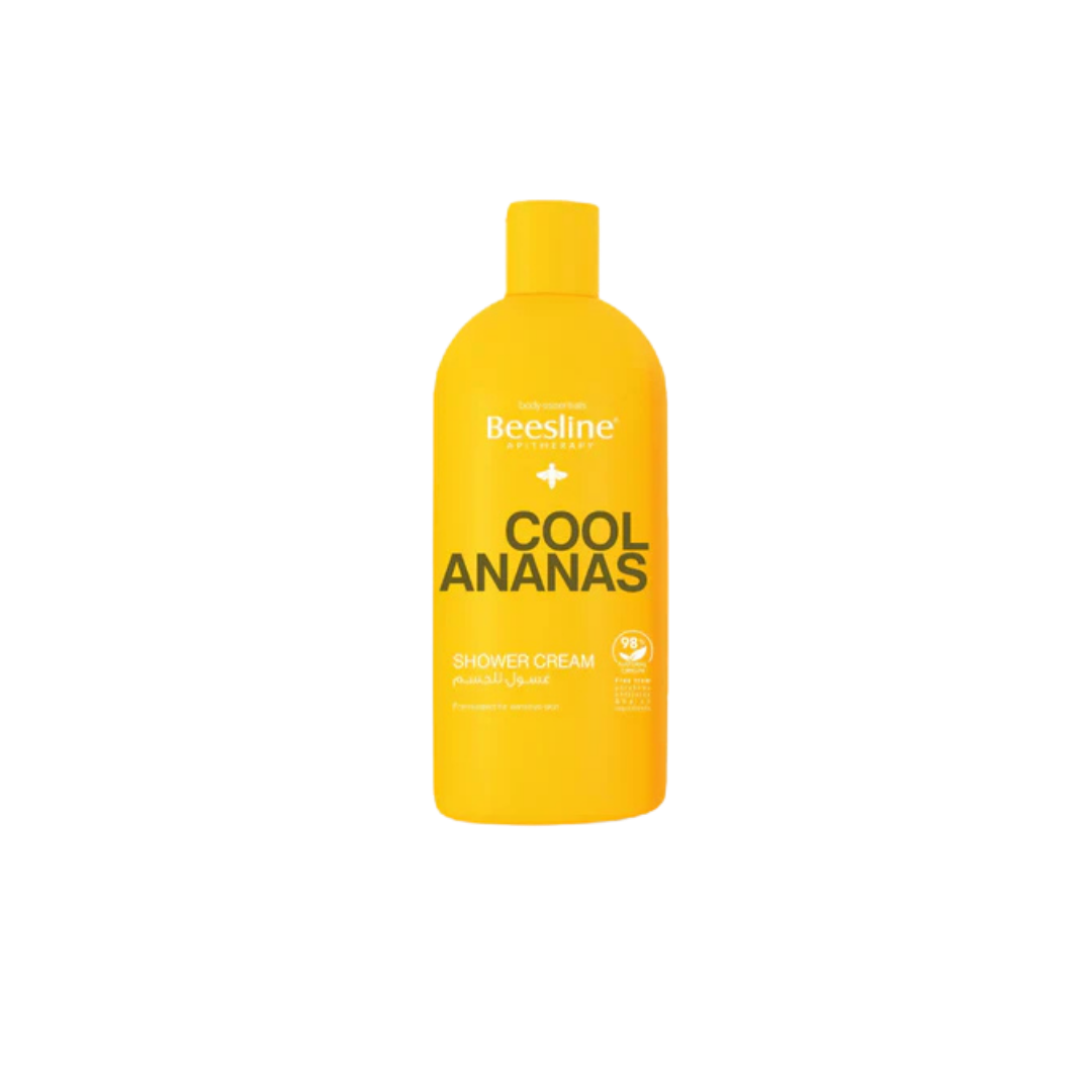 Beesline Cool Ananas Shower Cream - 750ml | بيزلين كريم الاستحمام كول أناناس - 750مل