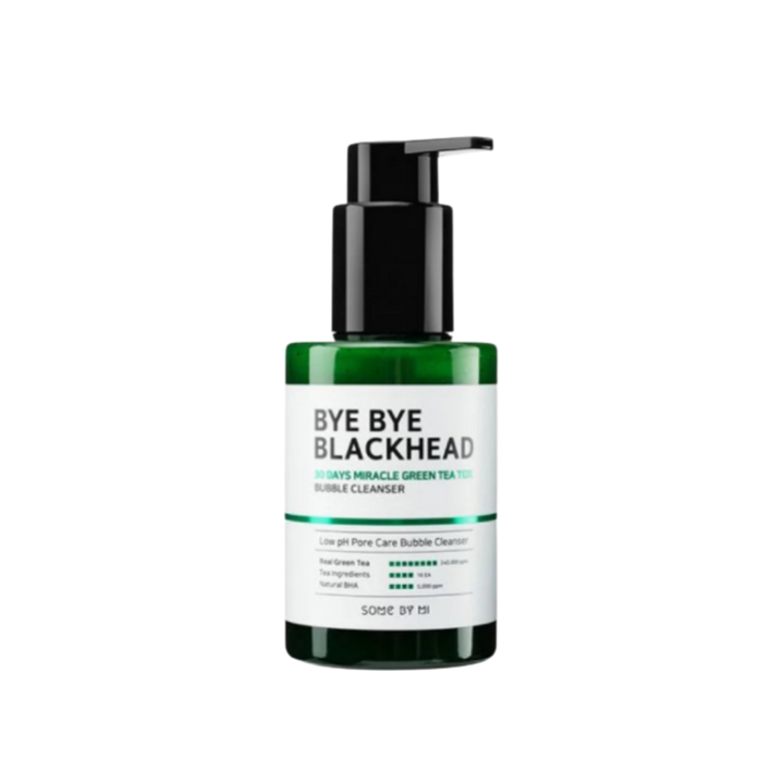 SOME BY MI Bye Bye Blackhead 30 Days Green Tea Tox - 120g | سوم باي مي منظف مقشر للرؤوس السوداء بالشاي الأخضر - 120 غرام
