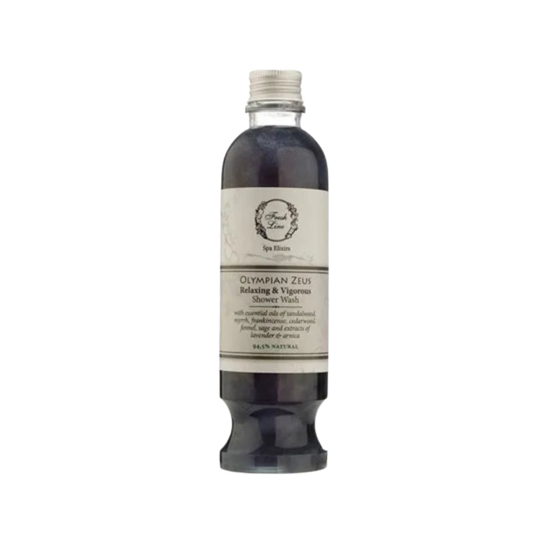 Fresh Line Olympian Zeus Relaxing & Vigorous Shower Wash - 250 ml | فريش لاين جل الاستحمام للرجال  - 250 مل