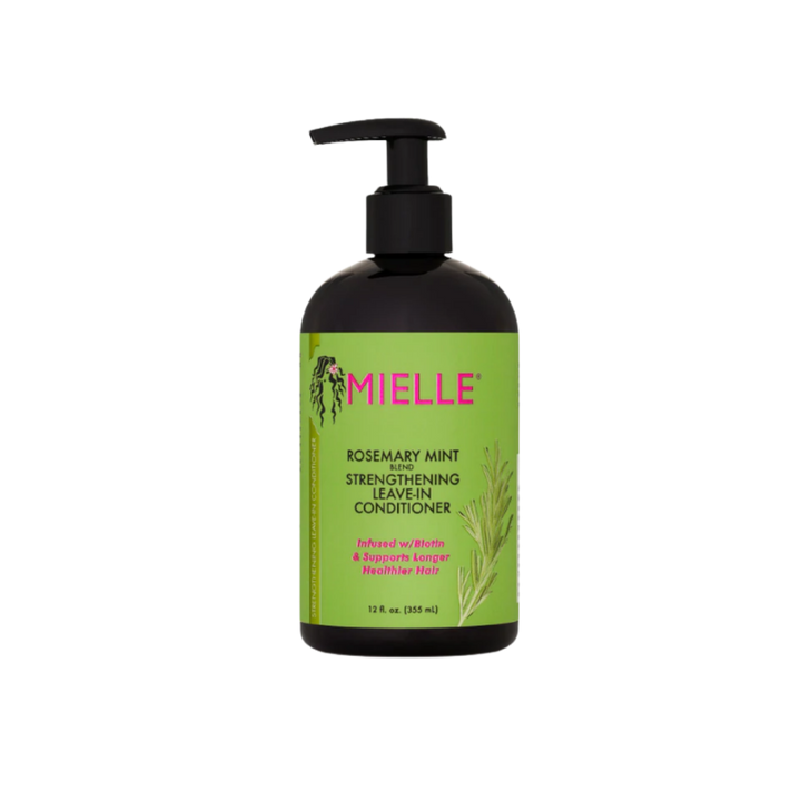 Mielle Rosemary Mint Strengthening Leave-In Conditioner - 355ml | بلسم الشعر المرطب والمقوي بالروزماري والنعناع  - 355 مل