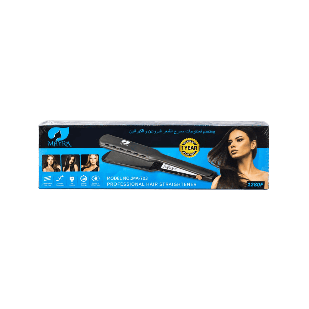 MAYRA Professional Hair Straightener | مايرا جهاز فرد الشعر الاحترافي