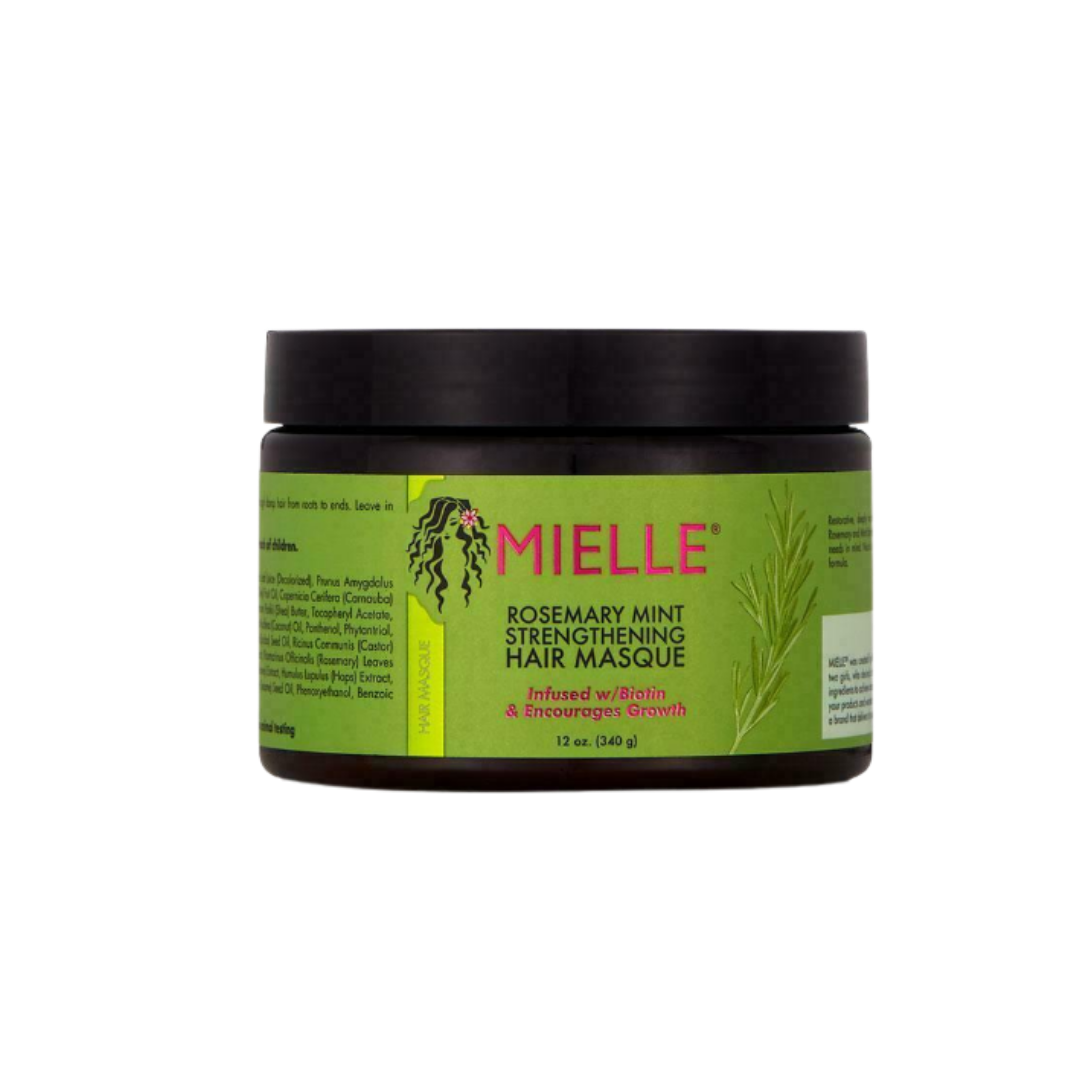 Mielle Rosemary Mint Strengthening Hair Masque - 340g | ماسك الشعر بالروزماري والنعناع - 340غ